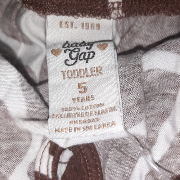 🆕️ Vintage Baby Gap Giraffe Print Halter Top 5T - Picture 5 of 5